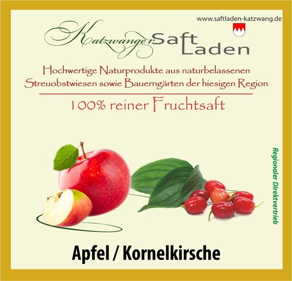 Apfel / Kornelkirsch